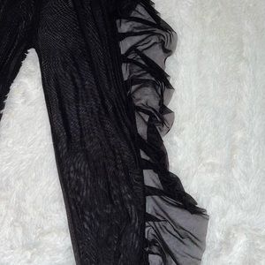 Black Swimsuit Cover Up Pants